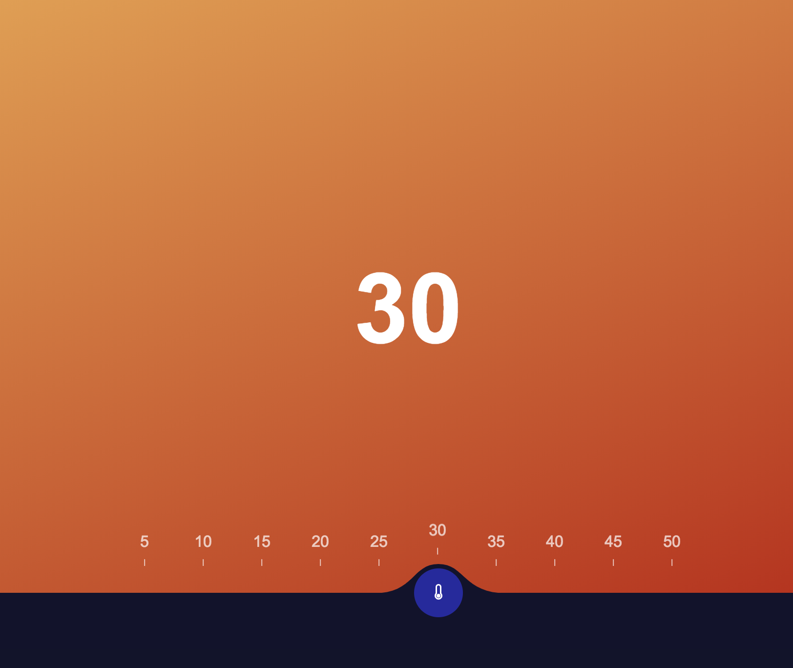 TempSlider screenshot